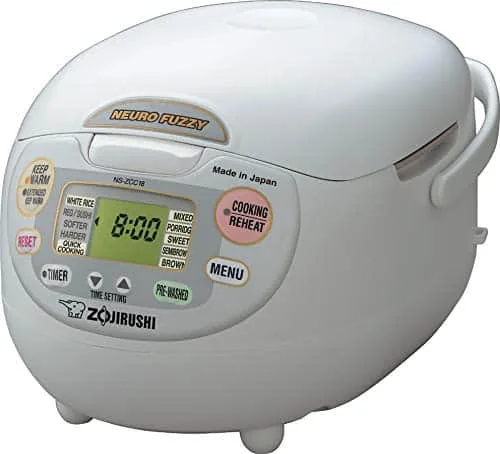 Zojirushi NS-ZCC18 Neuro Fuzzy® Rice Cooker & Warmer