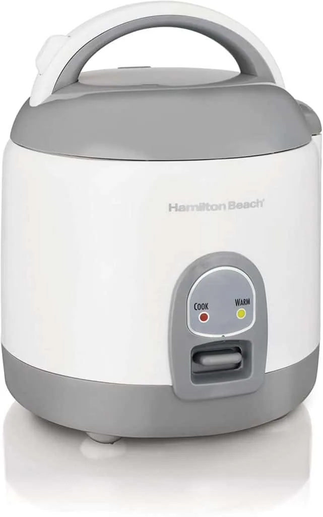 Hamilton Beach 37508 Mini Rice Cooker & Food Steamer
