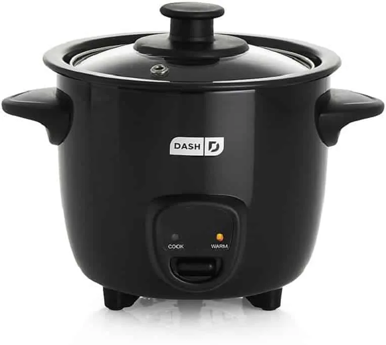 Dash DRCM200BK Mini Rice Cooker