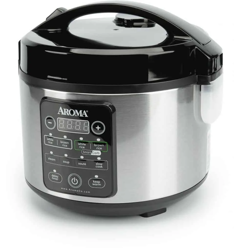 Aroma 12-Cup SmartCarb Rice Cooker ARC-1126SBL