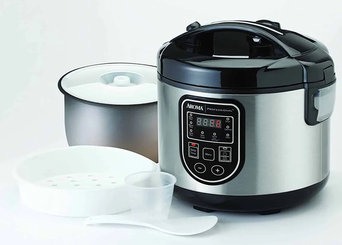 Aroma Professional 20-Cup Rice Cooker and Slow Cooker ARC-980SB