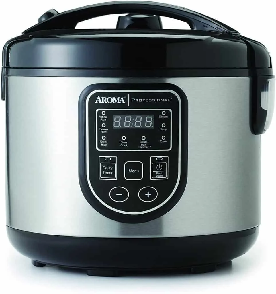 Aroma Professional 20-Cup Rice Cooker and Slow Cooker ARC-980SB