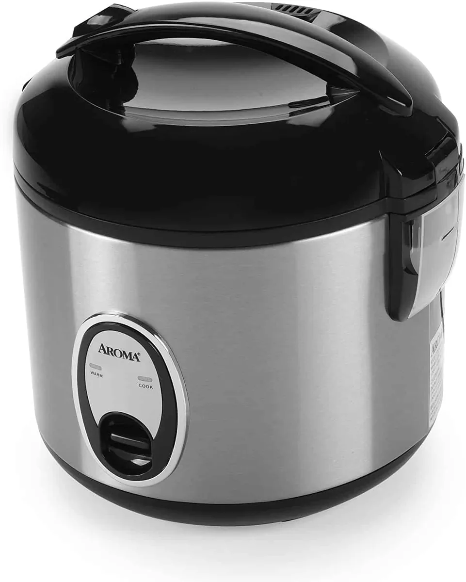 Aroma Professional 8-Cup Cool-Touch Rice Cooker & Food Steamer ARC-914SB