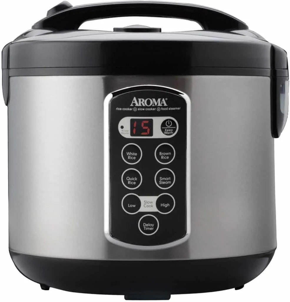 Aroma Professional Digital Rice Cooker ARC-2000ASB