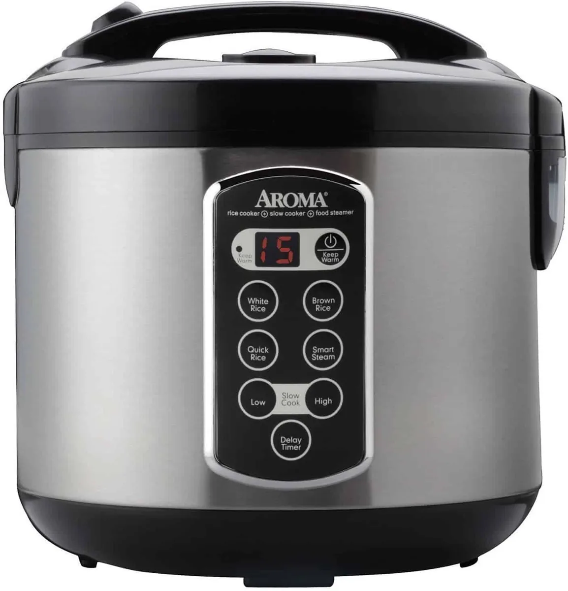 Aroma Professional Digital Rice Cooker ARC-2000ASB