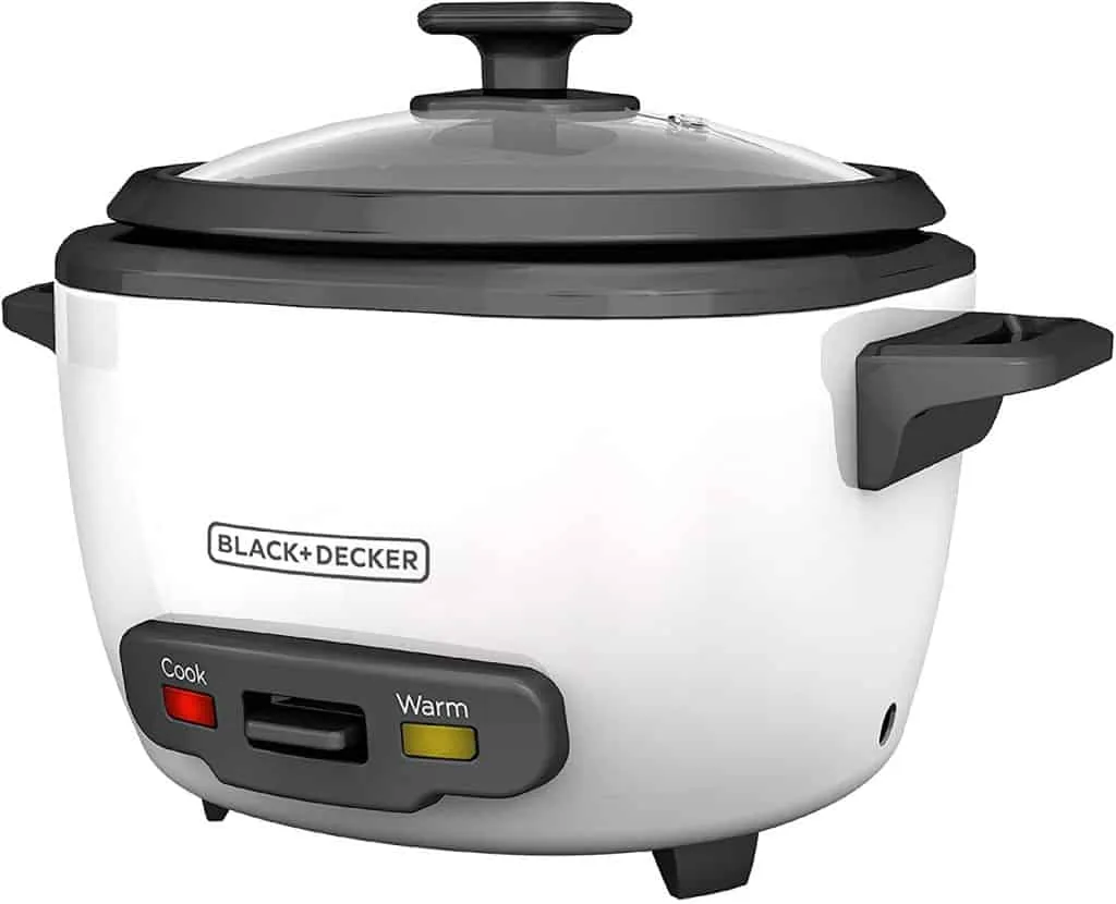 Black + Decker 16-Cup Rice Cooker and Food Steamer RC516