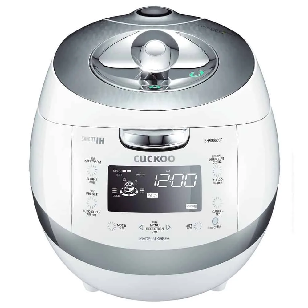 Cuckoo Electric Induction Heating Pressure Rice Cooker CRP-BHSS0609F