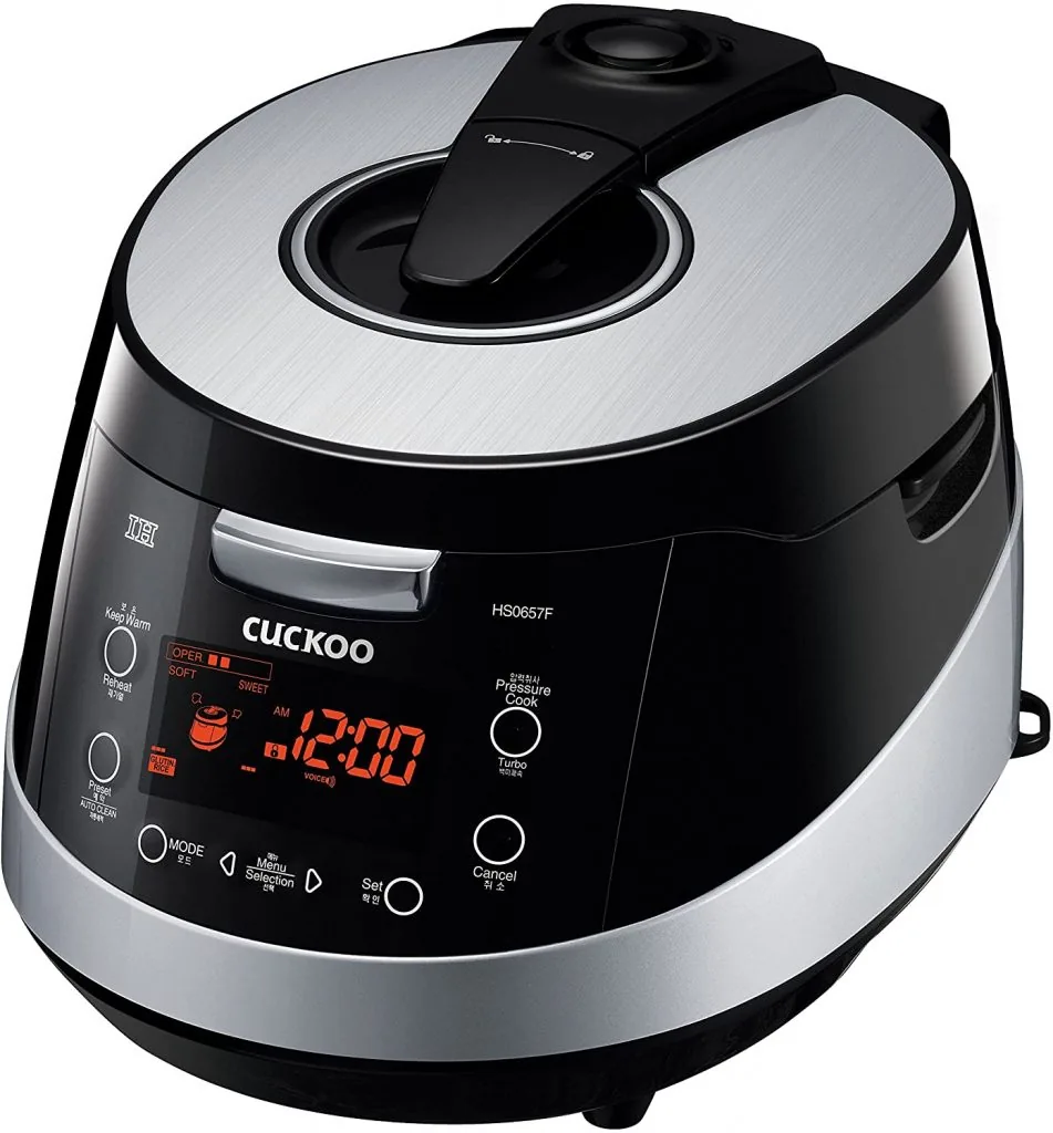 Cuckoo 6-Cup Pressure Rice Cooker CRP-HS0657F