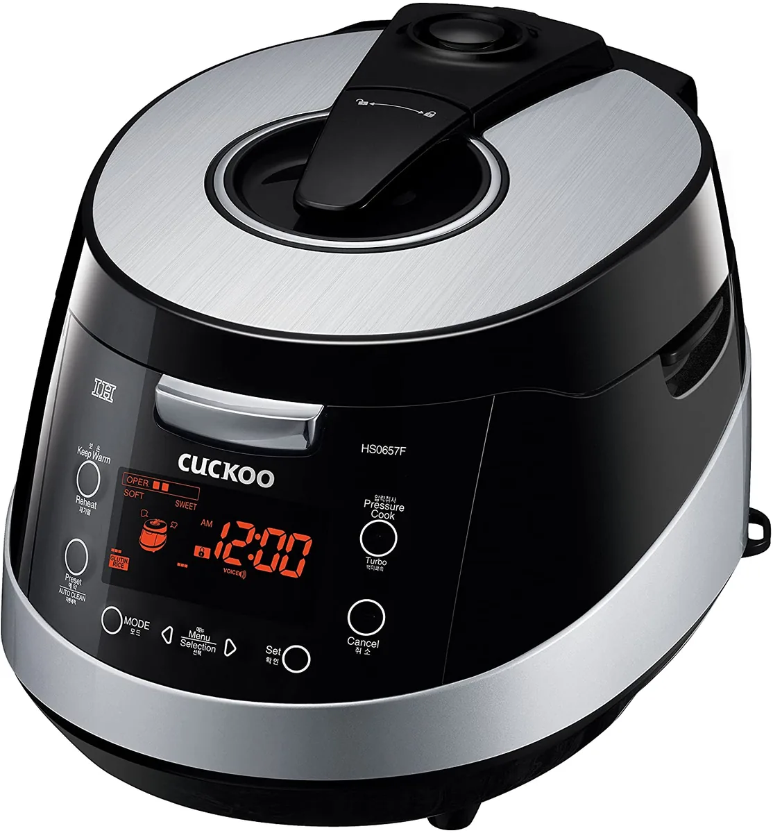 Cuckoo 6-Cup Pressure Rice Cooker CRP-HS0657F