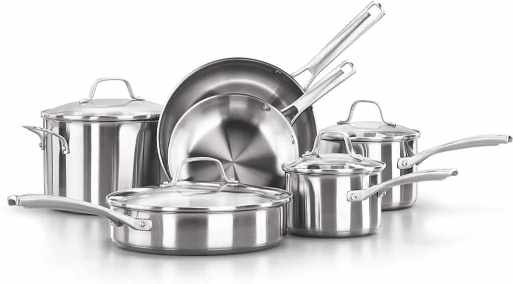 Calphalon Classic Stainless Steel Cookware Set