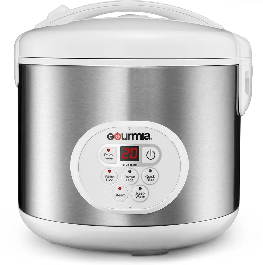 Gourmia 20-Cup Rice Cooker and Steamer GRC870