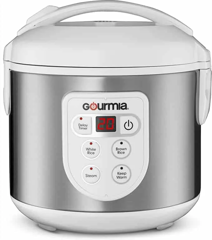 Gourmia GRC670 8-Cup Rice Cooker and Steamer