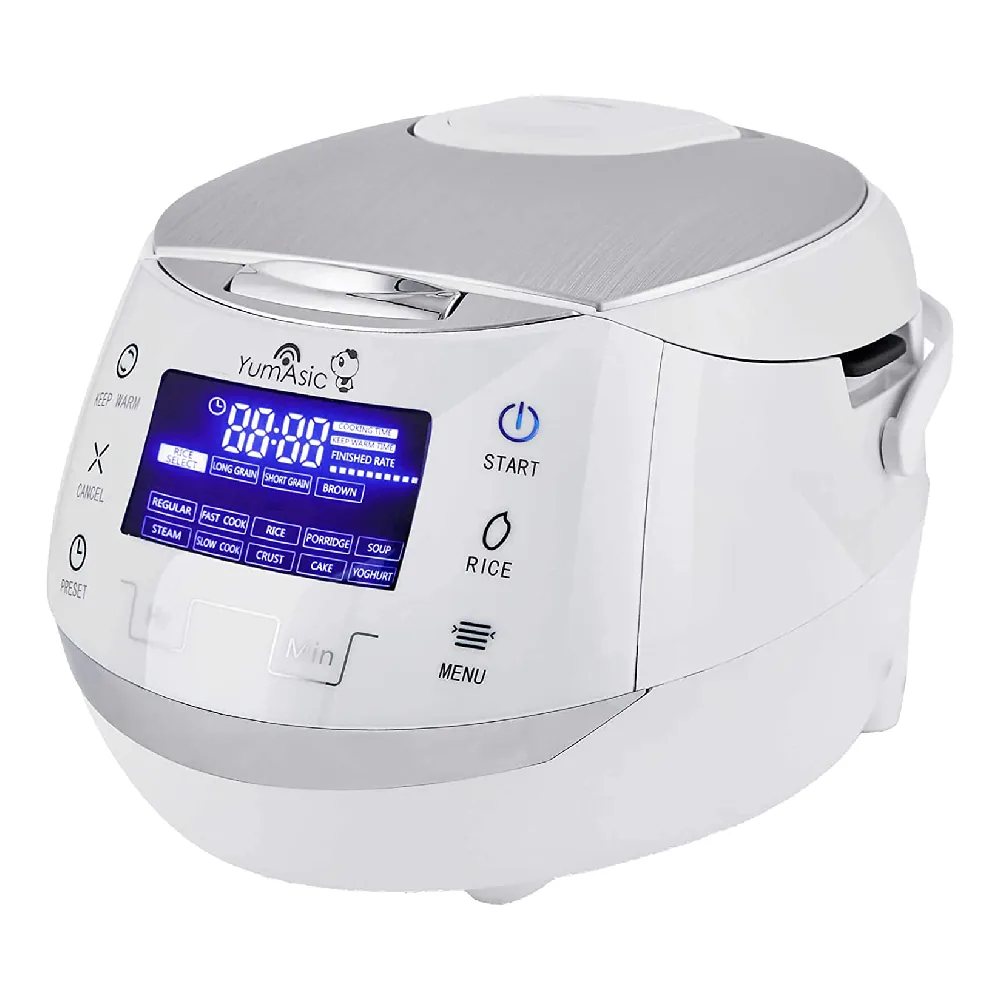 Yum Asia Sakura Rice Cooker with Ceramic Bowl and Advanced Fuzzy Logic