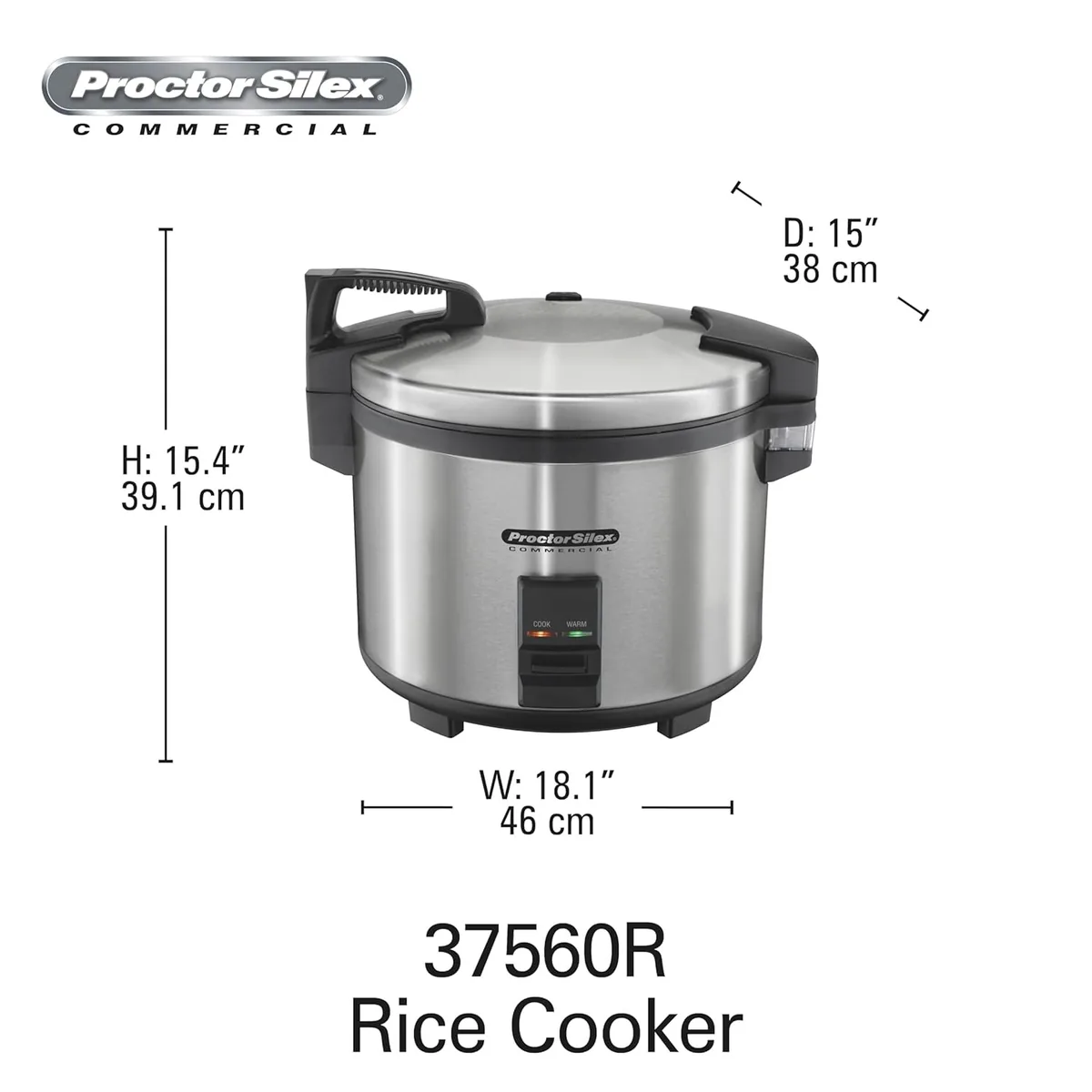 Hamilton Beach Proctor-Silex 37560R 60 Cup Rice Cooker