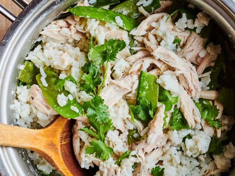 Coconut Cilantro Rice with Chicken Recipe