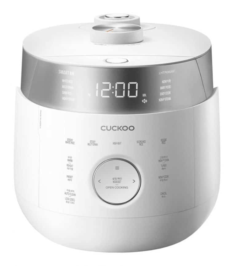 Cuckoo CRP-LHTR1009F Induction Heating Twin Pressure Rice Cooker and Warmer