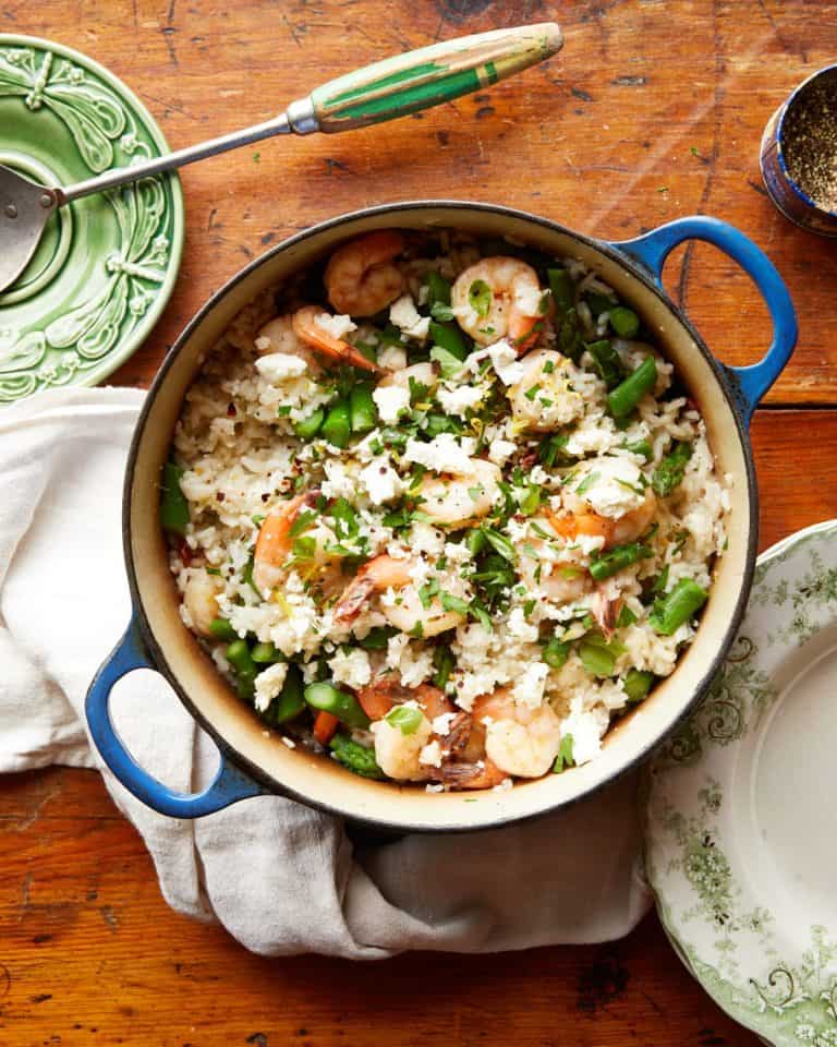 One-Pot Mediterranean Shrimp and Rice Recipe