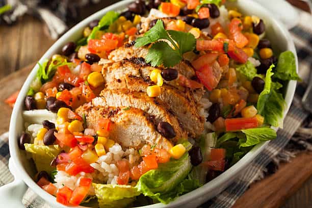 Chicken Burrito Bowls Recipe