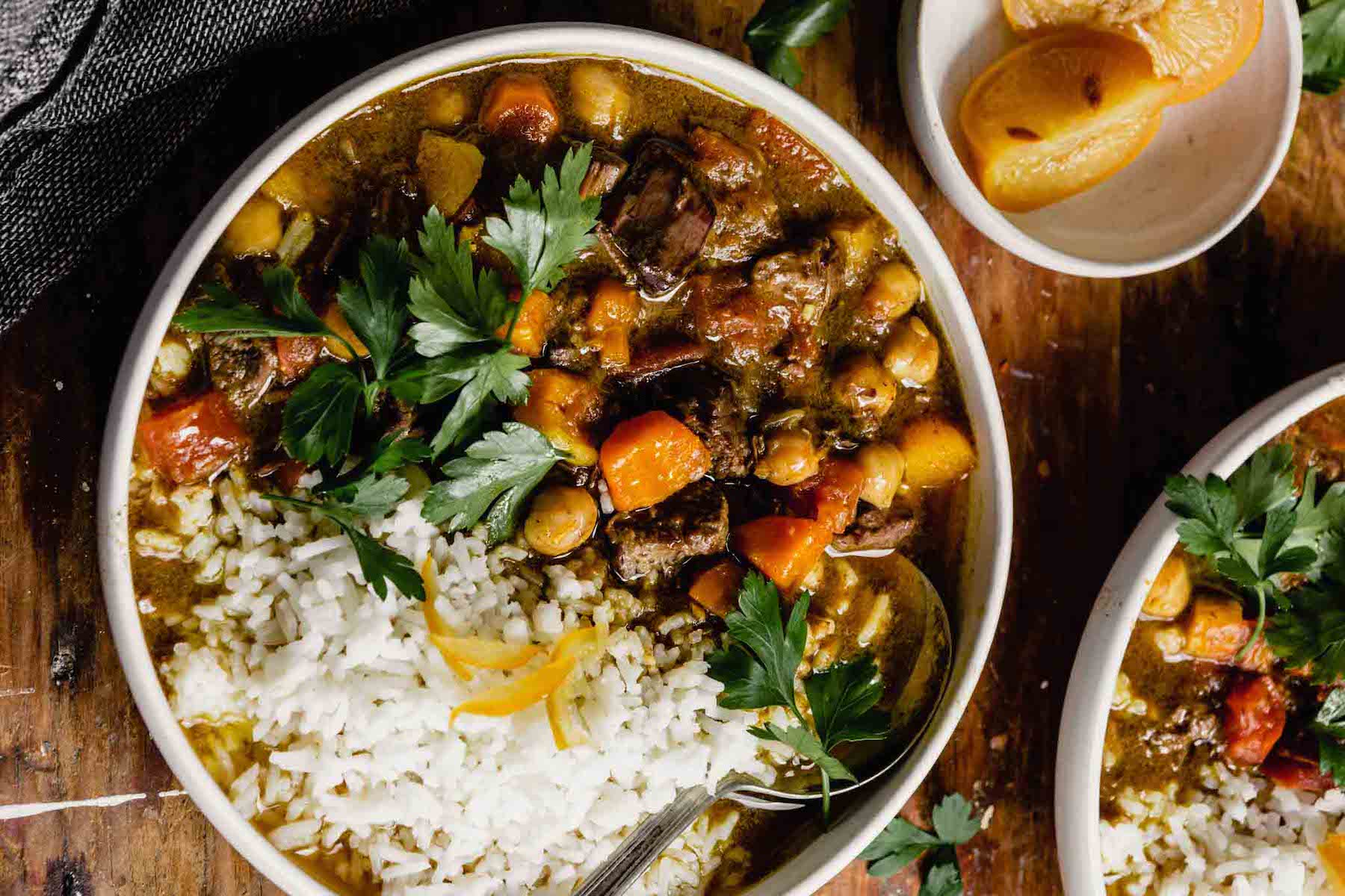 Slow Cooker Lamb Stew and Rice Recipe We Know Rice
