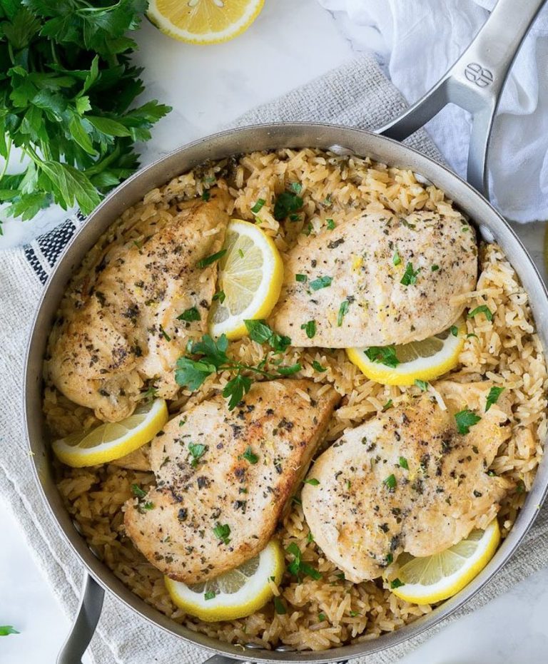 Lemon Chicken and Rice Recipe