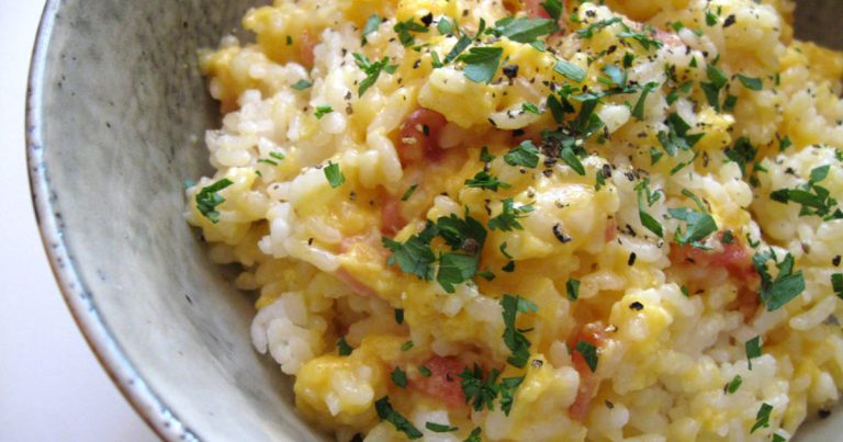 Carbonara Fried Rice Recipe