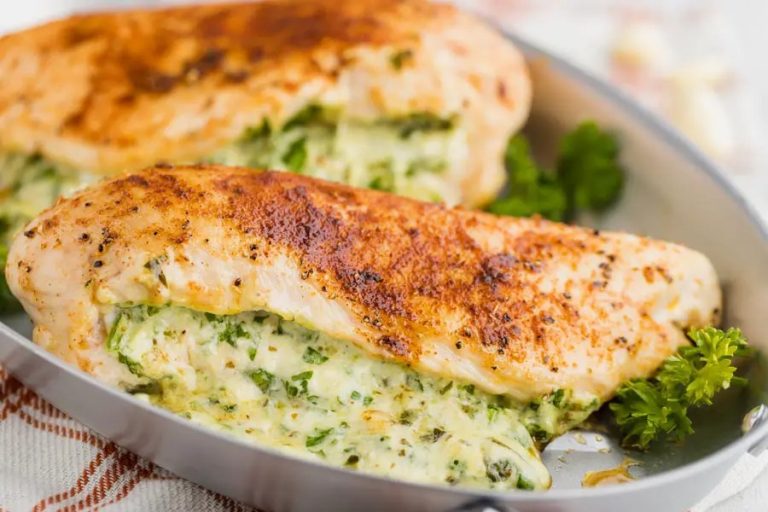 Pesto Rice-Stuffed Chicken Recipe