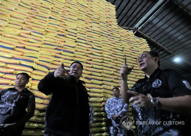 Three Warehouses in Bulacan Storing Imported Rice Closed Down by Customs