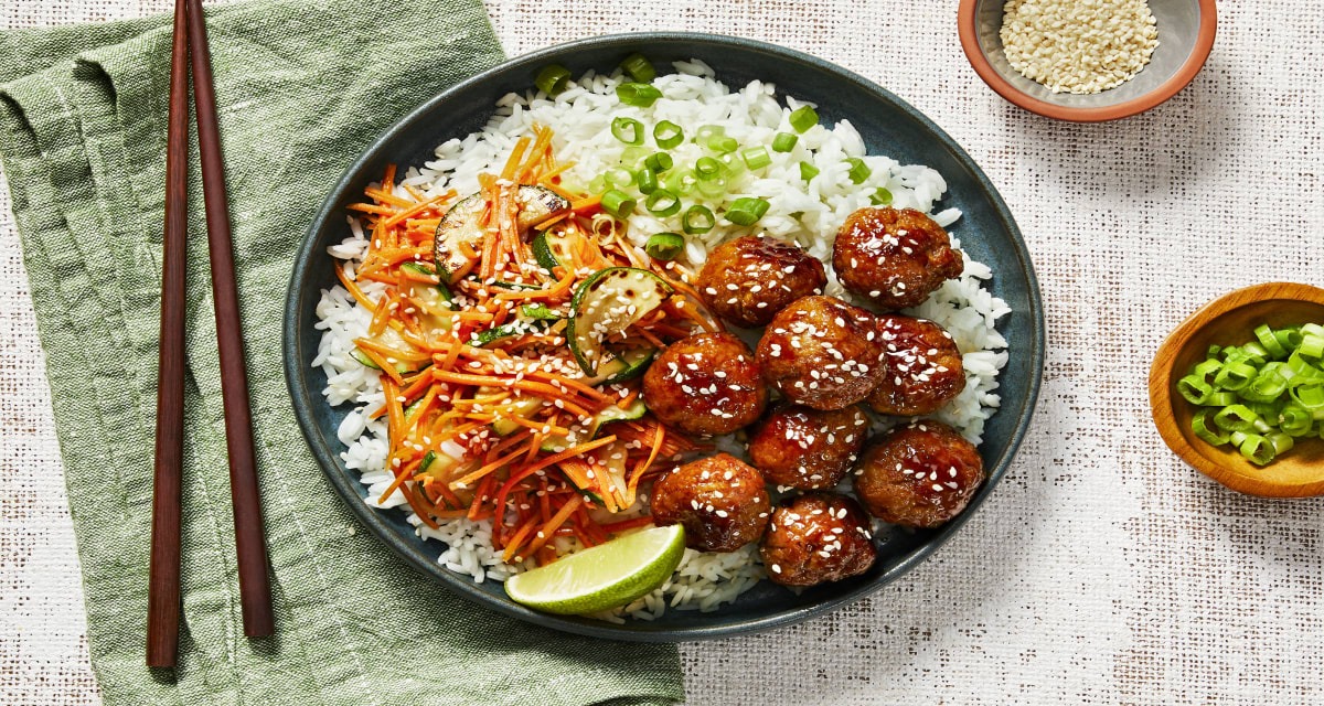 Pork Meatballs and Rice Recipe We Know Rice