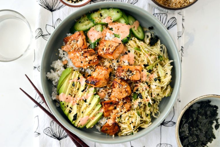 Salmon Rice Bowl Recipe