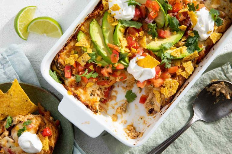 Chicken Fajita Rice Bake Recipe