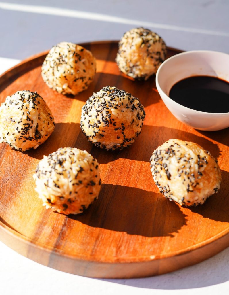 Smoked Salmon Rice Balls Recipe - We Know Rice