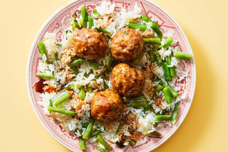 Meatball Fried Rice Recipe